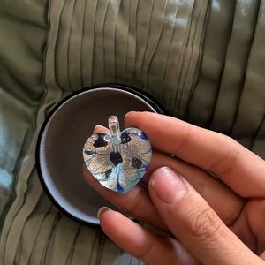 Murano heart pendant